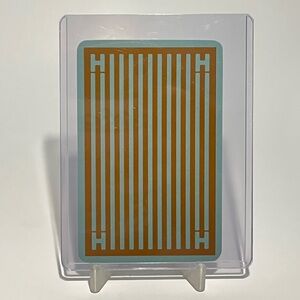 Hermès 9 of Spades Collectible Playing Card